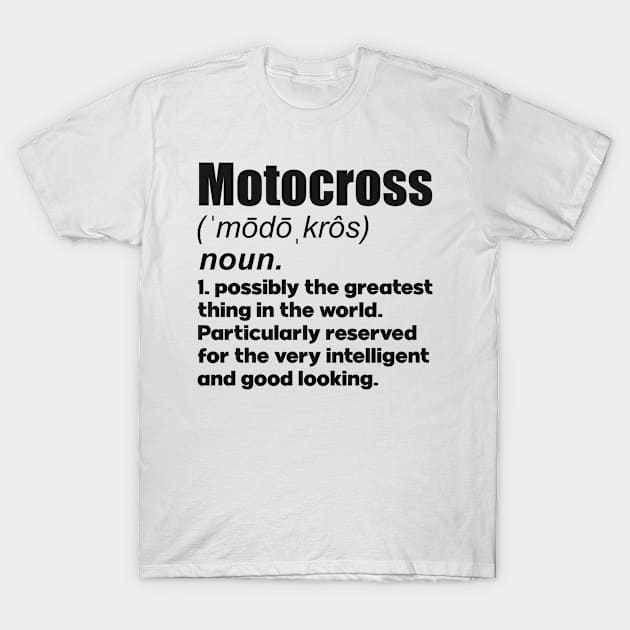 Motocross girl gift. Perfect present for mother dad friend him or her T-Shirt by SerenityByAlex